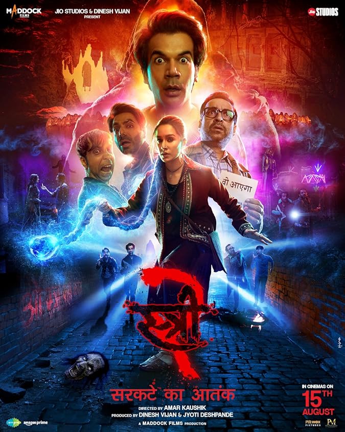 دانلود فیلم Stree 2: Sarkate Ka Aatank 2024 استری ۲ :سرکات کا آتانک